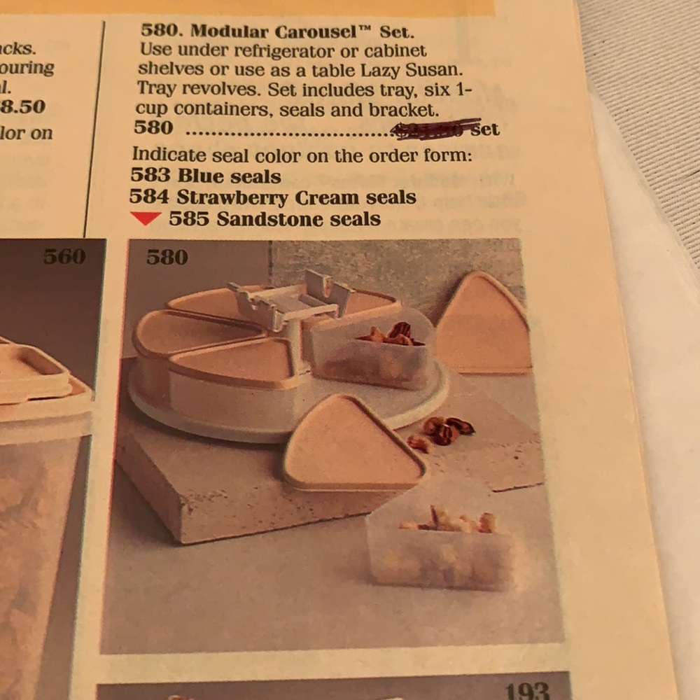 New Tupperware Modular Carousel Set - Picture 2 of 4